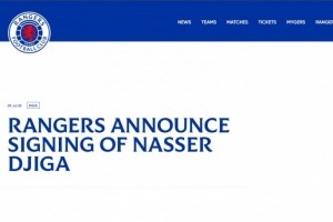 官方：格拉斯哥流浪者租借狼队后卫吉加，租期一个赛季